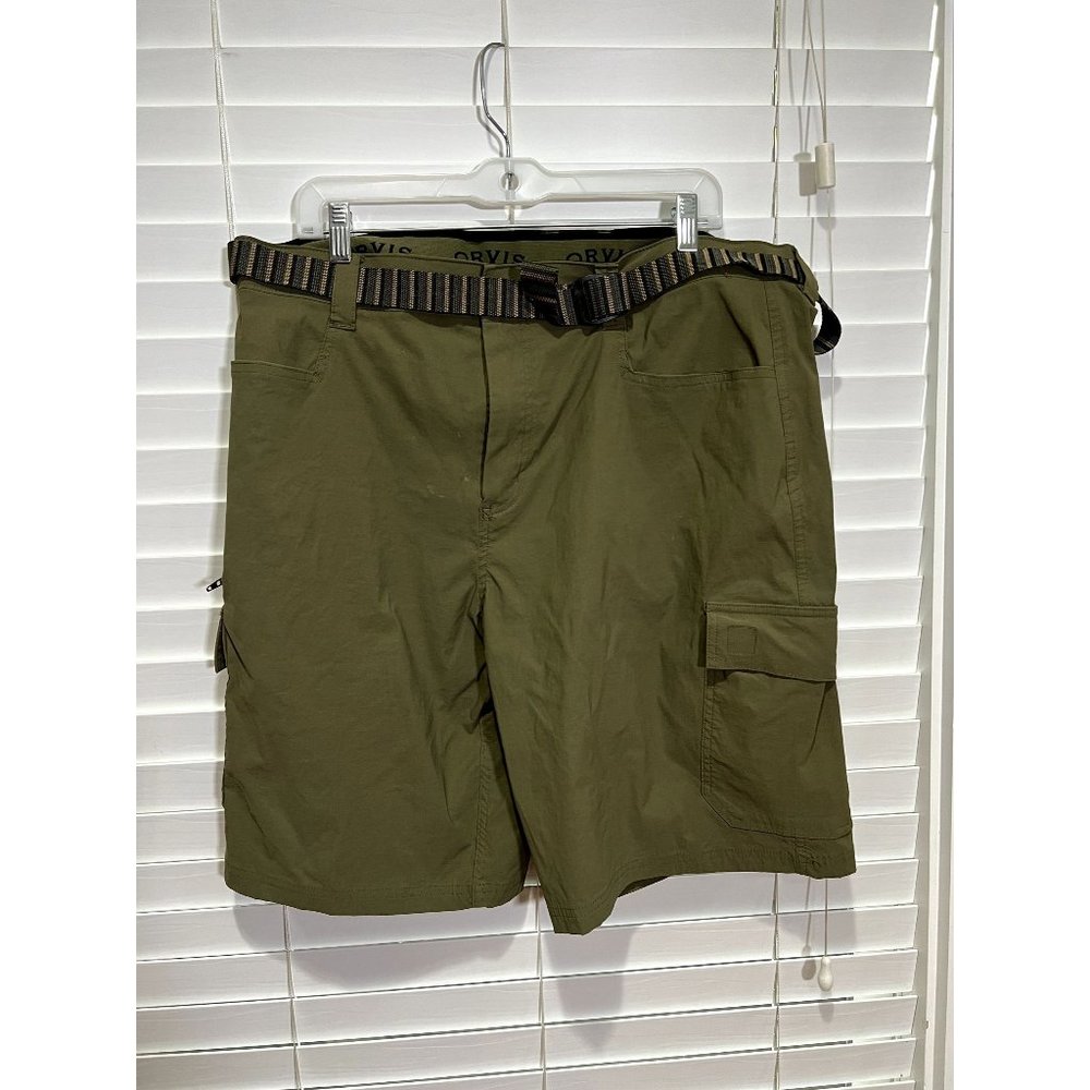 Orvis Belted Nylon Mens Shorts - Size 38‎